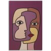 Mauro Ferretti nástěnná malba Face 60x3x90 cm vícebarevná