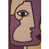 Mauro Ferretti nástěnná malba Face 60x3x90 cm vícebarevná