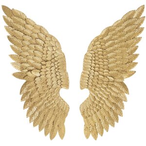 Mauro Ferretti nástěnný panel Ali Beauty Set 2 kusy 37,5x3x100 cm zlaté barvy