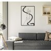 Mauro Ferretti nástěnný panel ruce 60x1x90 cm černý