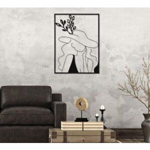 Mauro Ferretti nástěnný panel Elegant 60x1x80 cm černý