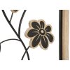 Mauro Ferretti Girish 30x2,5x60 cm hnědočerný nástěnný panel ze železa a MDF desek