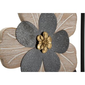 Mauro Ferretti nástěnný panel Divaker 27x2,5x70 cm hnědý černý