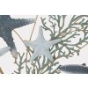 Mauro Ferretti nástěnný panel hvězdice 95,3x5x53,3 cm modrý
