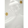 Mauro Ferretti nástěnný panel Buddha 46x5,7x55,5 bílé zlato