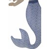 Mauro Ferretti nástěnný panel Sirena 30,5x2x60 cm modrý přírodní