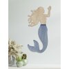 Mauro Ferretti nástěnný panel Sirena 30,5x2x60 cm modrý přírodní