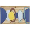 Mauro Ferretti nástěnný panel barva dřeva 80x2,5x50 cm vícebarevný