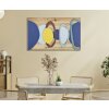 Mauro Ferretti nástěnný panel barva dřeva 80x2,5x50 cm vícebarevný