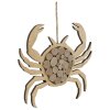 Mauro Ferretti závěsná dekorace krab Příroda 35x2x31 cm přírodní
