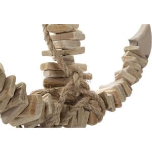 Mauro Ferretti Závěsná dekorace Anchor Nature 39x7x46 cm přírodní