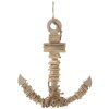 Mauro Ferretti Závěsná dekorace Anchor Nature 39x7x46 cm přírodní