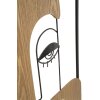 Mauro Ferretti nástěnný panel Picassy 38x2x89,5 cm černohnědý