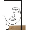 Mauro Ferretti nástěnný panel čelní 63x2x90 cm černohnědý