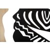 Mauro Ferretti nástěnný panel Tribal 53x2x80 cm černohnědý