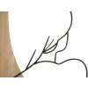 Mauro Ferretti nástěnný panel beauty 60x2x90 cm černohnědý