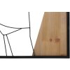 Mauro Ferretti nástěnný panel Strip 50x2x90 cm černohnědý