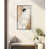 Mauro Ferretti nástěnný panel Strip 50x2x90 cm černohnědý