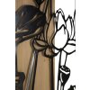 Mauro Ferretti nástěnný panel Lotus 60x2x90 cm černohnědý