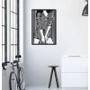 Mauro Ferretti nástěnný panel Fashionable 40x1,3x60 cm černý
