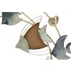 Mauro Ferretti nástěnný panel Dory 61x5x86 cm modrozlatý