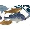 Mauro Ferretti nástěnný panel Marine 77x5x63 cm modrozlatý