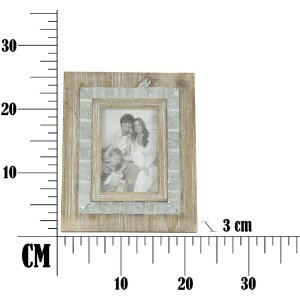 Mauro Ferretti rám na obraz Wody 10x15 cm přírodní stříbro