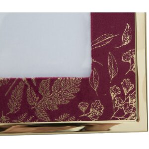 Mauro Ferretti rám na obraz Glam 20x25 cm bordó zlatý