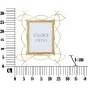 Mauro Ferretti rám na obraz Glam X 15x20 cm zlatý