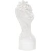 Váza Mauro Ferretti Young Lady 10,5x10x24,7 cm bílé zlato