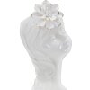 Váza Mauro Ferretti Young Lady 10,5x10x24,7 cm bílé zlato