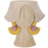 Váza Mauro Ferretti Elegant 24,5x20,5x26 cm krémová