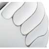 Mauro Ferretti Váza Lines 34x11,5x24,5 cm bílá omytá