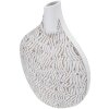 Váza Mauro Ferretti Nairobi 30,5x11,5x46,5 cm bílá omytá