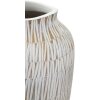 Mauro Ferretti Stiky váza Ø 23x50 cm zlatá bílá