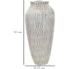 Mauro Ferretti Stiky váza Ø 23x50 cm zlatá bílá