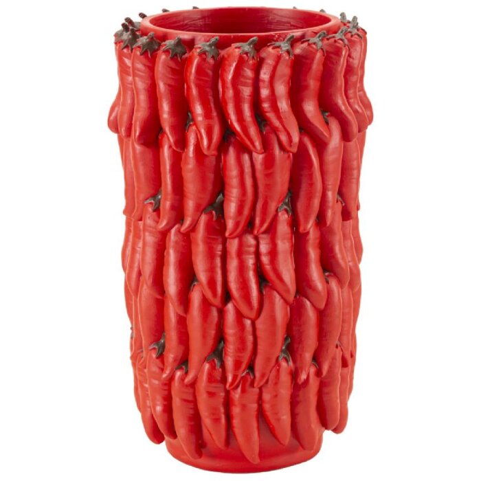 Mauro Ferretti Váza Chilli Ø 20x34 cm červená