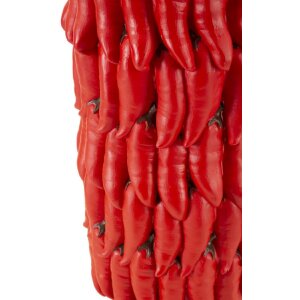Mauro Ferretti Váza Chilli Ø 20x34 cm červená