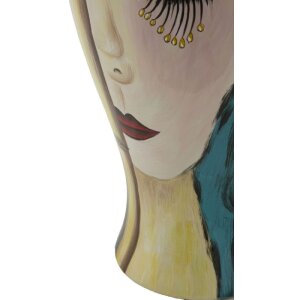 Mauro Ferretti váza art face Ø 28x50 cm vícebarevná