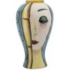 Mauro Ferretti váza art face Ø 28x50 cm vícebarevná