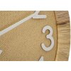 Mauro Ferretti nástěnné hodiny Boho Plus Ø 60x4,5 cm přírodní barva bílá