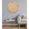 Mauro Ferretti nástěnné hodiny Boho Plus Ø 60x4,5 cm přírodní barva bílá