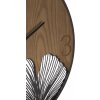 Mauro Ferretti nástěnné hodiny super dřevěný ciferník Ø 60x2 cm hnědá černá