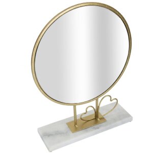 Mauro Ferretti stolní zrcadlo srdce 30x9x39,5 cm...