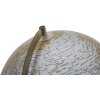 Mauro Ferretti Globus oranžový se světlem Ø 25x38 cm zlatý stříbrný