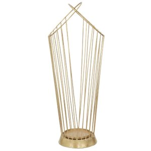 Mauro Ferretti stojan na deštníky Stick 26,5x23x68,5 cm zlatý