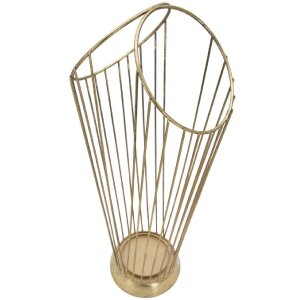 Mauro Ferretti stojan na deštníky Stick 25,5x18,5x60 cm zlatý