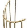 Mauro Ferretti stojan na deštníky Stick 25,5x18,5x60 cm zlatý