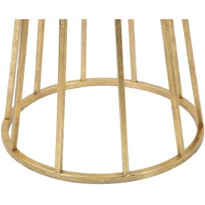 Mauro Ferretti boční stolek Stick Glam Ø 38x100 cm zlatý