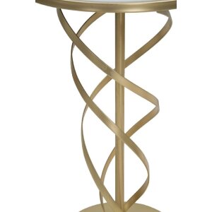 Mauro Ferretti boční stolek Glam Spiral Ø 38x61,5 cm zlatý